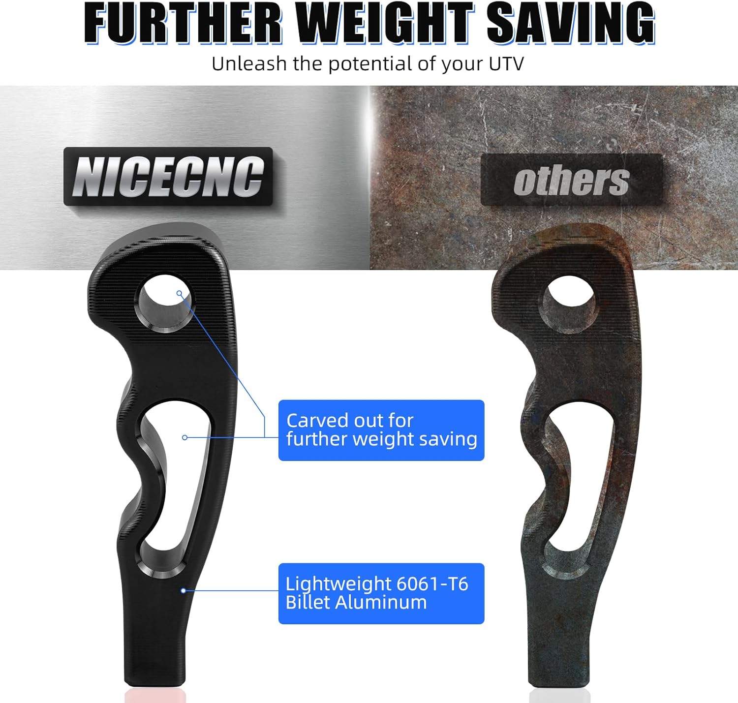 NICECNC Black Gear Selector Shift Knob Aluminum Compatible with Can am Maverick X3 900 HO X3 Max R, Trail 1000 2019-2022, Commander 1000 4x4 DPS /700/800/Max 800R Replace 707000711 707000978
