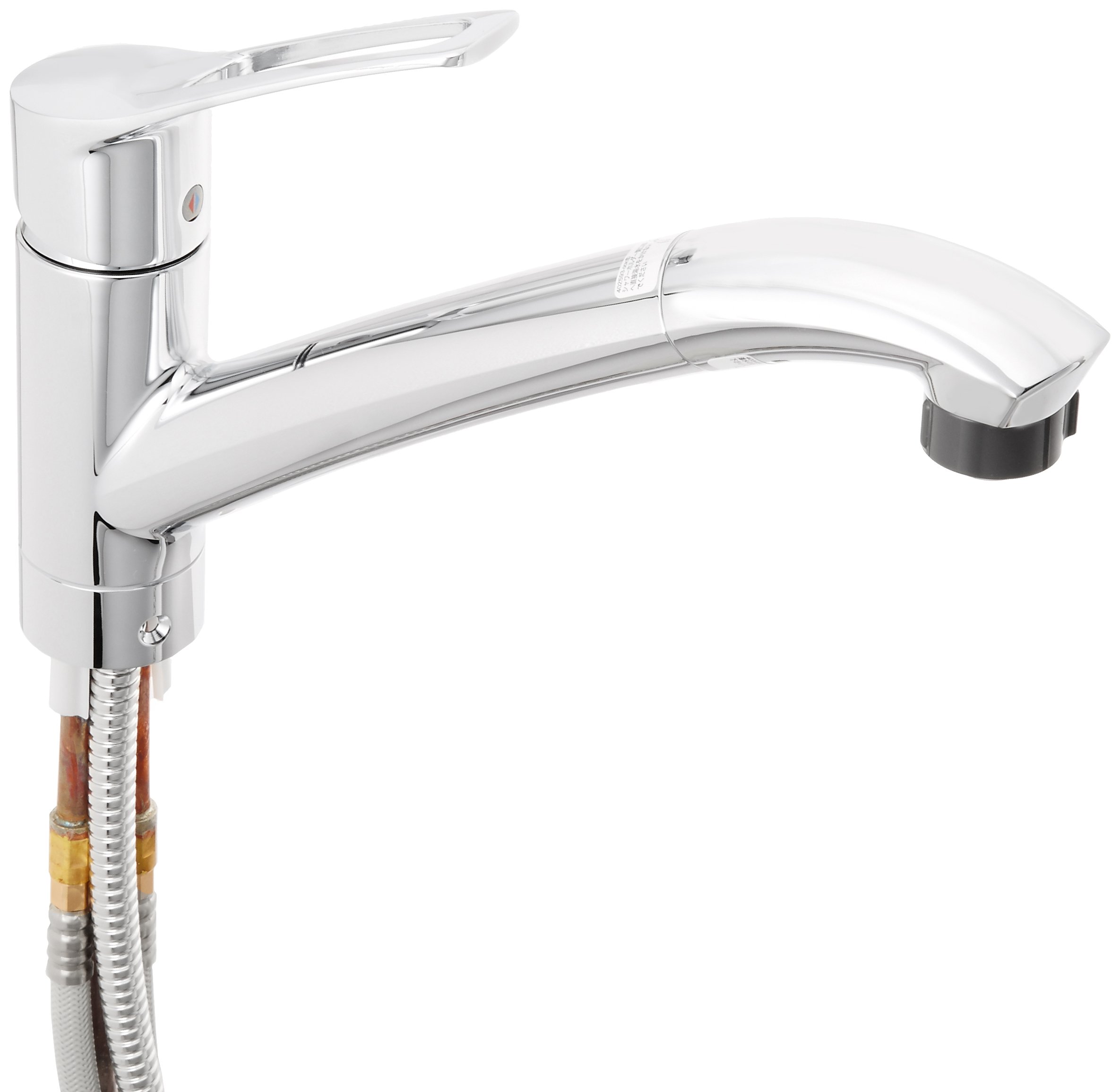 Amazon | KVK 流し台用シングルレバー式シャワー混合水栓 KM5031JT 