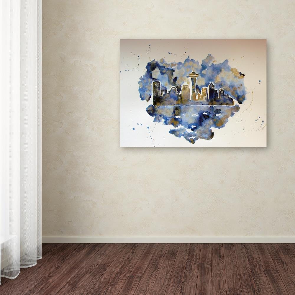 Amazon.com: Trademark Fine Art Seattle on My Mind : 居家與廚房