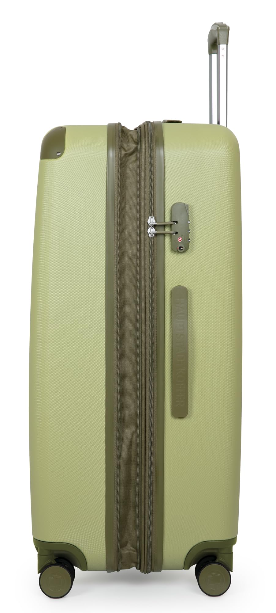 HAUPTSTADTKOFFER - Spree - Maleta rígida, Trolley expandible, Equipaje de Viaje, 4 Ruedas Dobles, TSA, 65 cm, 74 litros, Champán — view 222