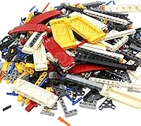 Vista 6 de 820pcs Technic-Parts Axle-Pin-Connector Compatible con Lego-Technic, Technic-Beam Frame Liftarm Bush Technic Panel Plate Shock-Absorber Chain Link