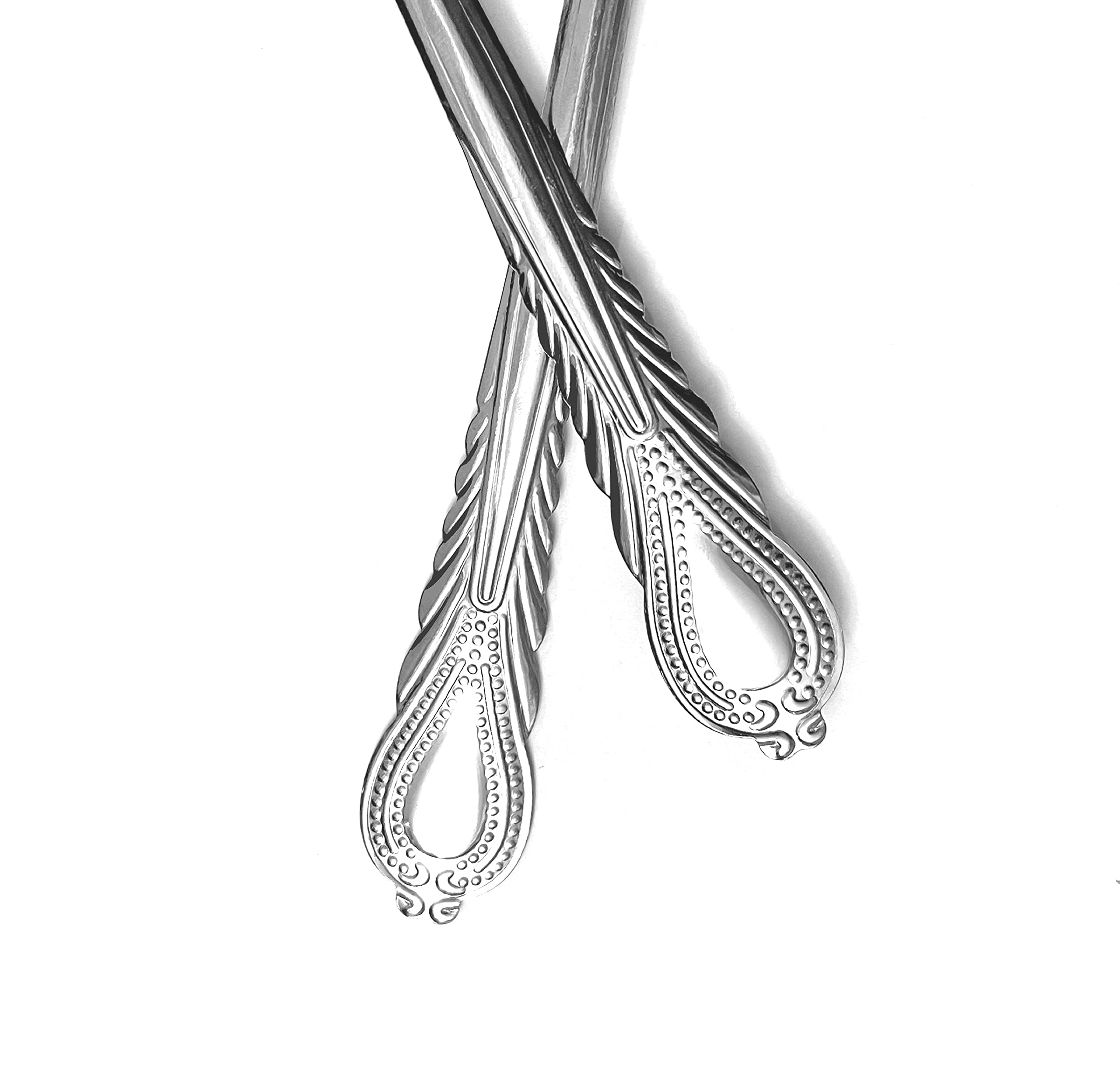 Teaspoon Small 12 Pieces Demitasse Spoons Mirror Polished Flatware Set Stainless Steel Dishwasher Safe