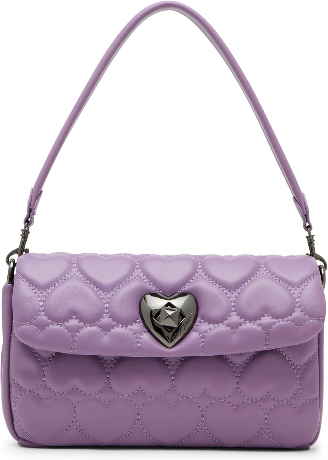 Betsey Johnson Women's Betsey Johnson Always Heart-core Flap Shoulder Bag