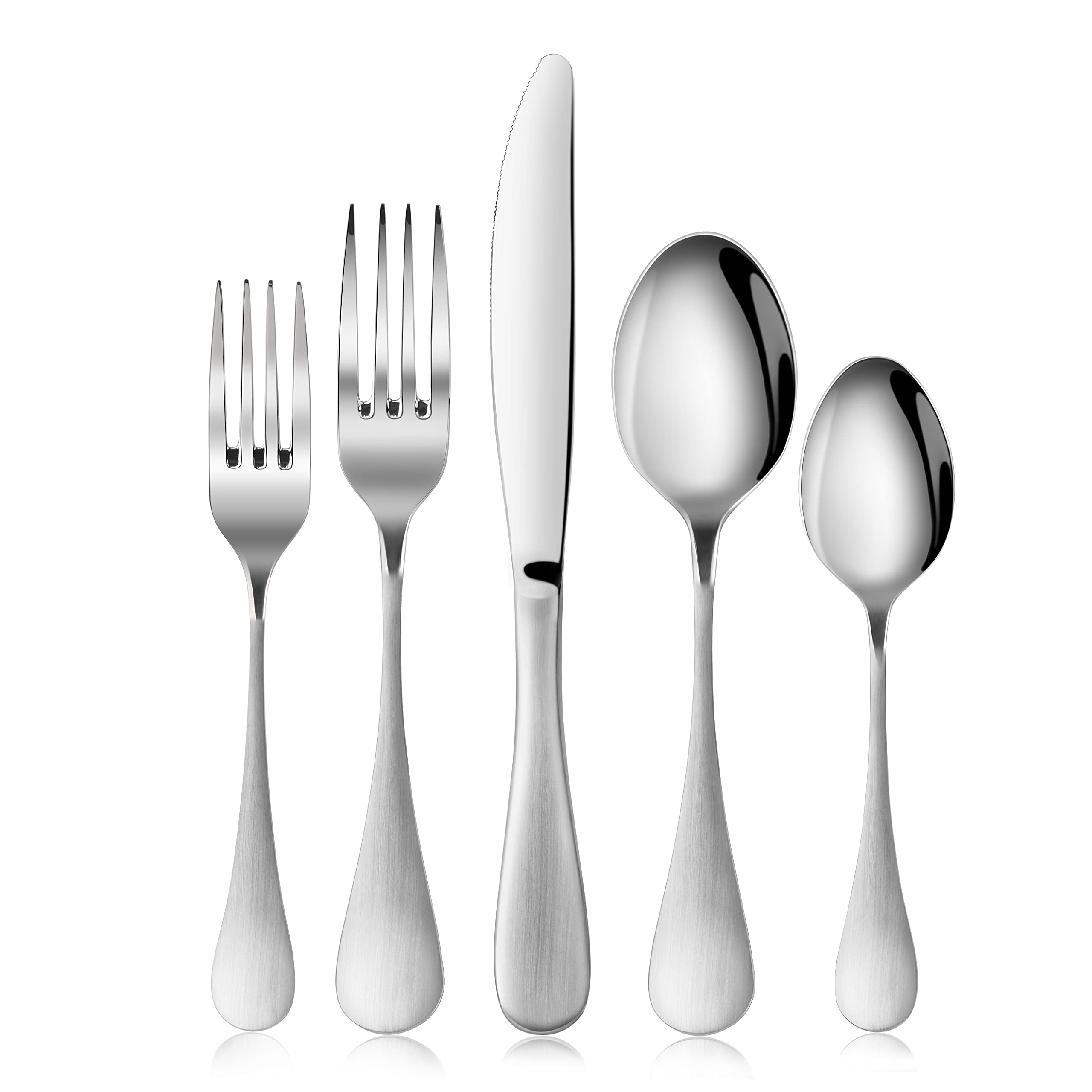 Artaste 56945 Rain Stainless Steel Flatware 20-Piece Set, Black, 4 — Amazon image 12