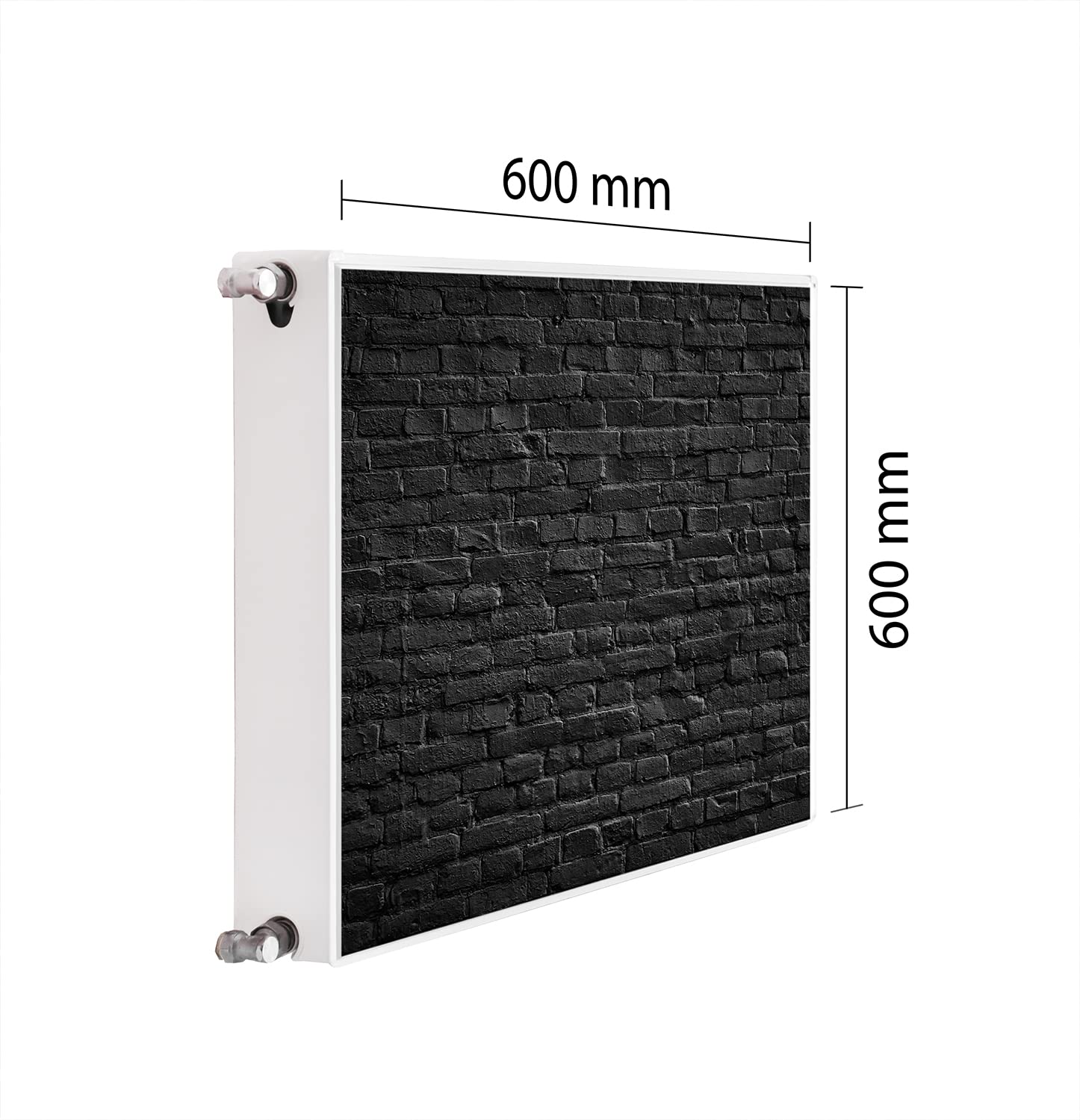 TMK Magnetische radiatorafdekking, radiatorbekleding 120x60 cm