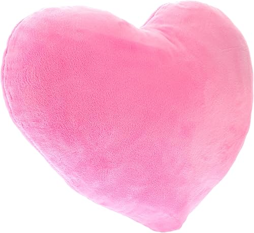 Almohada de felpa con forma de corazón, almohada decorativa, almohada de corazón rojo, cojín de almohada de corazón rojo, juguetes para niña,