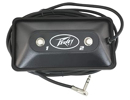 Peavey 03022910 Multi-Purpose 2-Button Footswitch