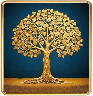 Price History of XOPY Golden Tree Picture Frame with Sparkle