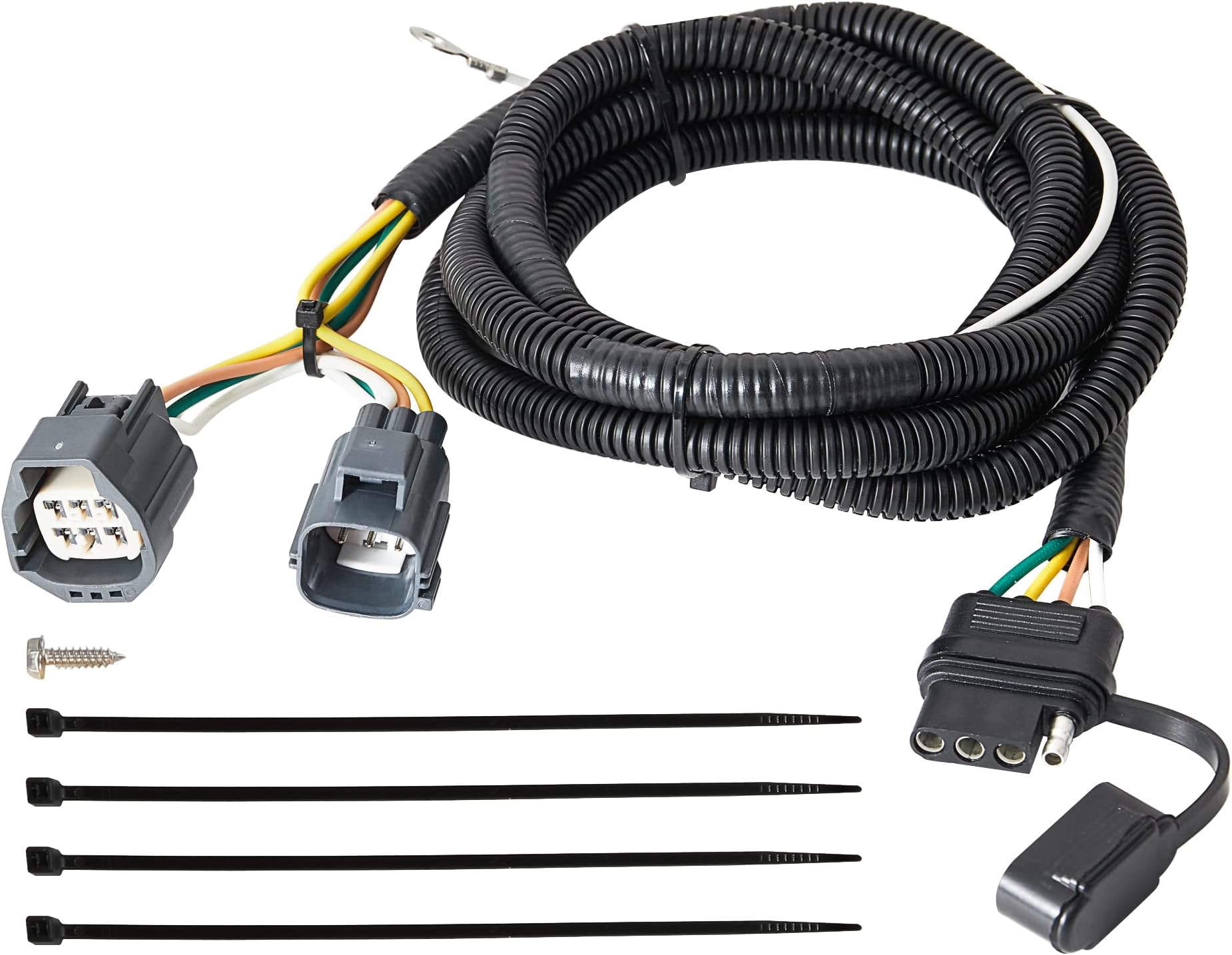 CURT 58970 Custom TowedVehicle RV Wiring Harness for