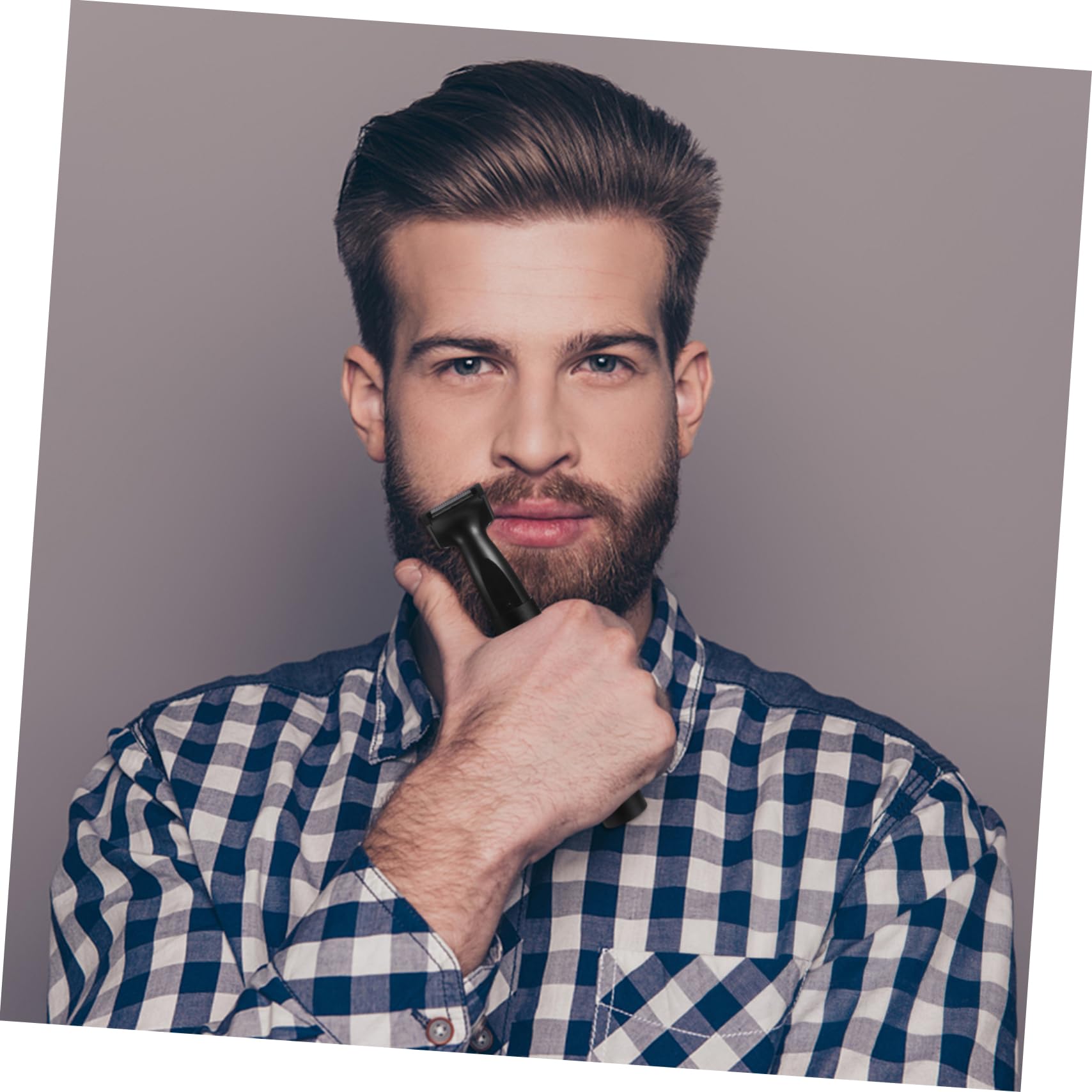 IWOWHERO Rechargeable Nose Hair Trimmer Nose Hair Razor Personal Care Device Non-Pulling One-Button Operation for Men Women