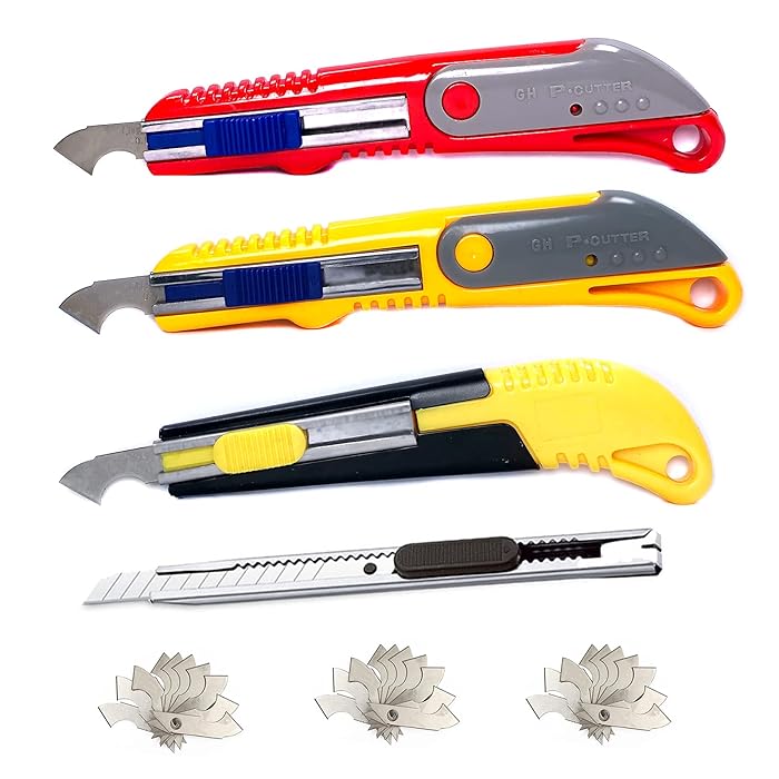 Buy HJYZY 4 pcs MultiUse Plastic Cutter Plexiglass Cutting Tool with