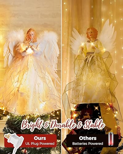 Miniatura 2 de Adorno decorativo para árbol de Navidad para el hogar, decoración de árbol de Navidad iluminada