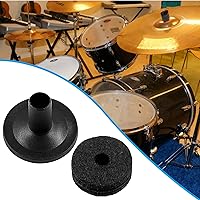 Vista 3 de 21 accesorios de repuesto para platillos – Las piezas de platillos incluyen fundas de fieltro, arandelas, tuercas de ala, fieltros, fieltro