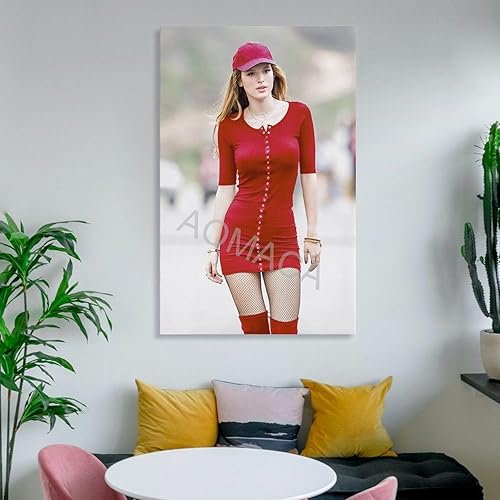 Miniatura 6 de MOJDI Pósteres estéticos de Bella Thorne para habitación, póster sexy de 2 lienzos, pintura de pared, póster para dormitorio, sala de estar,