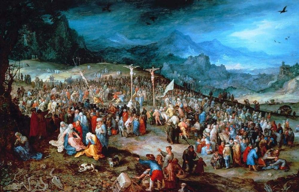 Puzzles for Adults Kids,Painting Educational Toys Large Puzzle,Gifts Family Games Home Decoration,Jan Brueghel The Elder – Calvary