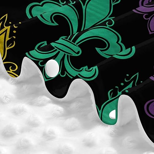 Miniatura 6 de Baby Car Seat Canopy Cover for Mom, Soft Breathable Nursing Breastfeeding Covers Multi Use Stroller Sun Shade Newborn Shower Gift3D Fleur De Lis