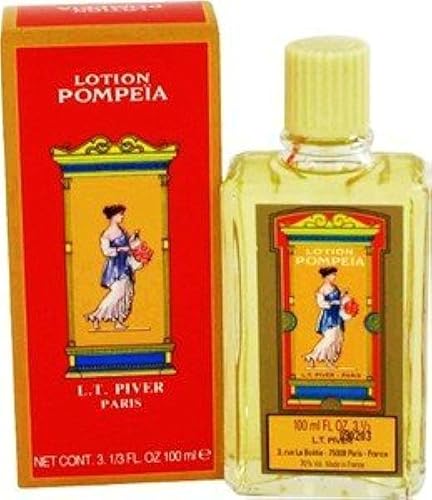 Loción Pompeia. Botella tradicional de 3.3 oz importada de Francia