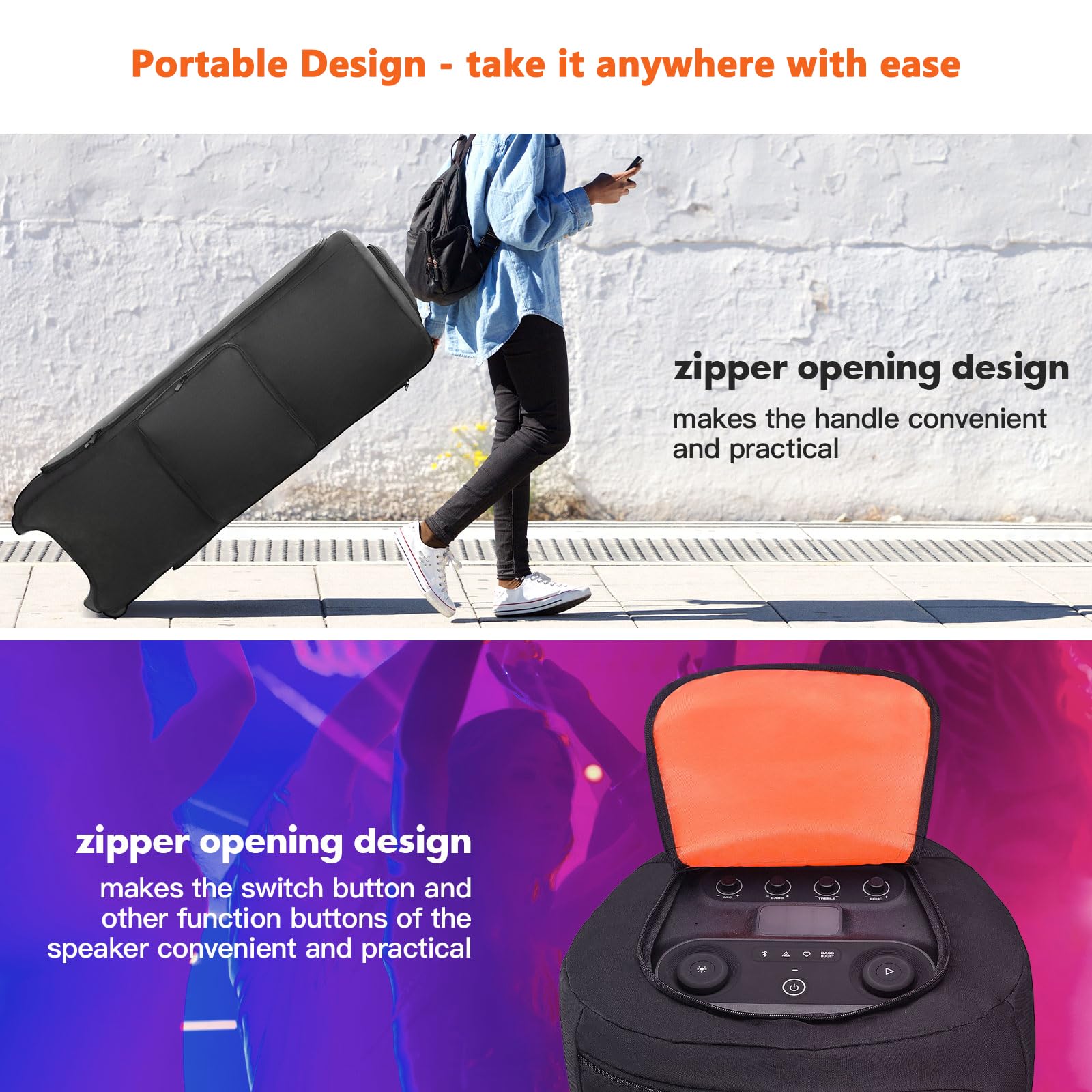 Funda para altavoz compatible con JBL PartyBox Ultimate