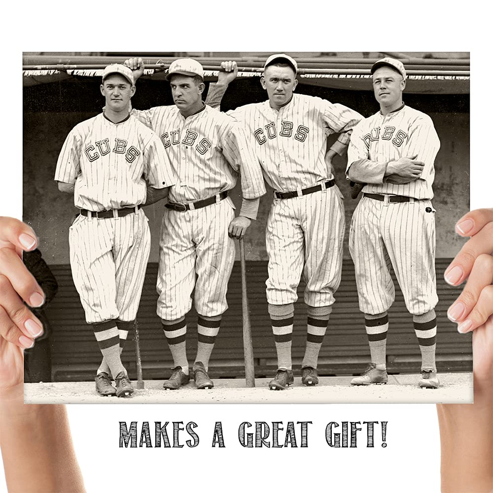 Amazon.co.jp: シカゴ・カブス 野球選手 1927 - 11x14 フレームなし 
