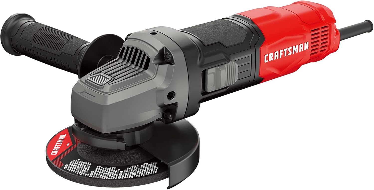 New Product CRAFTSMAN Small Angle Grinder Tool 4-1/2-Inch, 6-Amp (CMEG100)