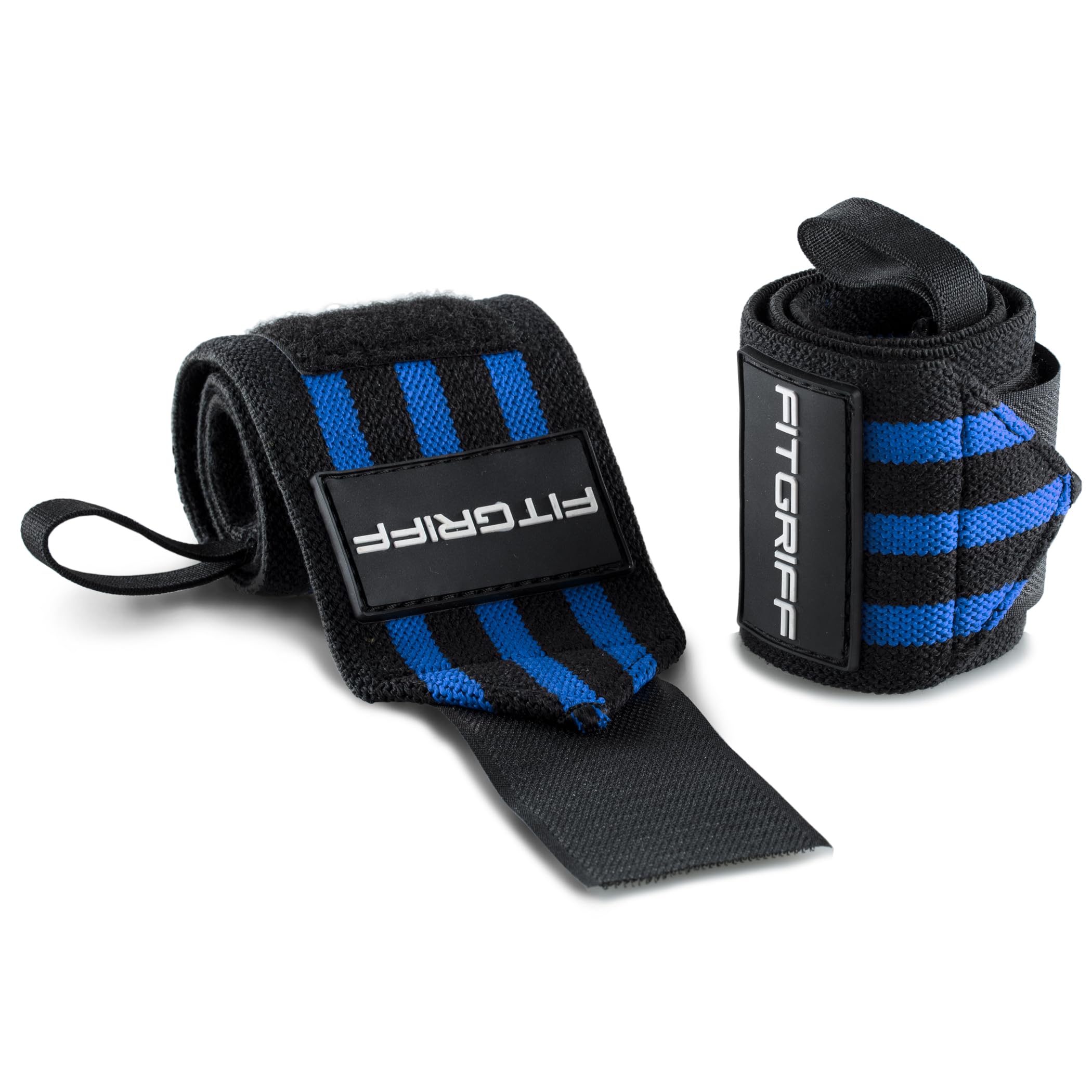 Fitgriff® Polsini Palestra - Polsiere Gym Uomo e Donna Professionali, per Fitness e Bodybuilding - Accessori Sollevamento Pesi
