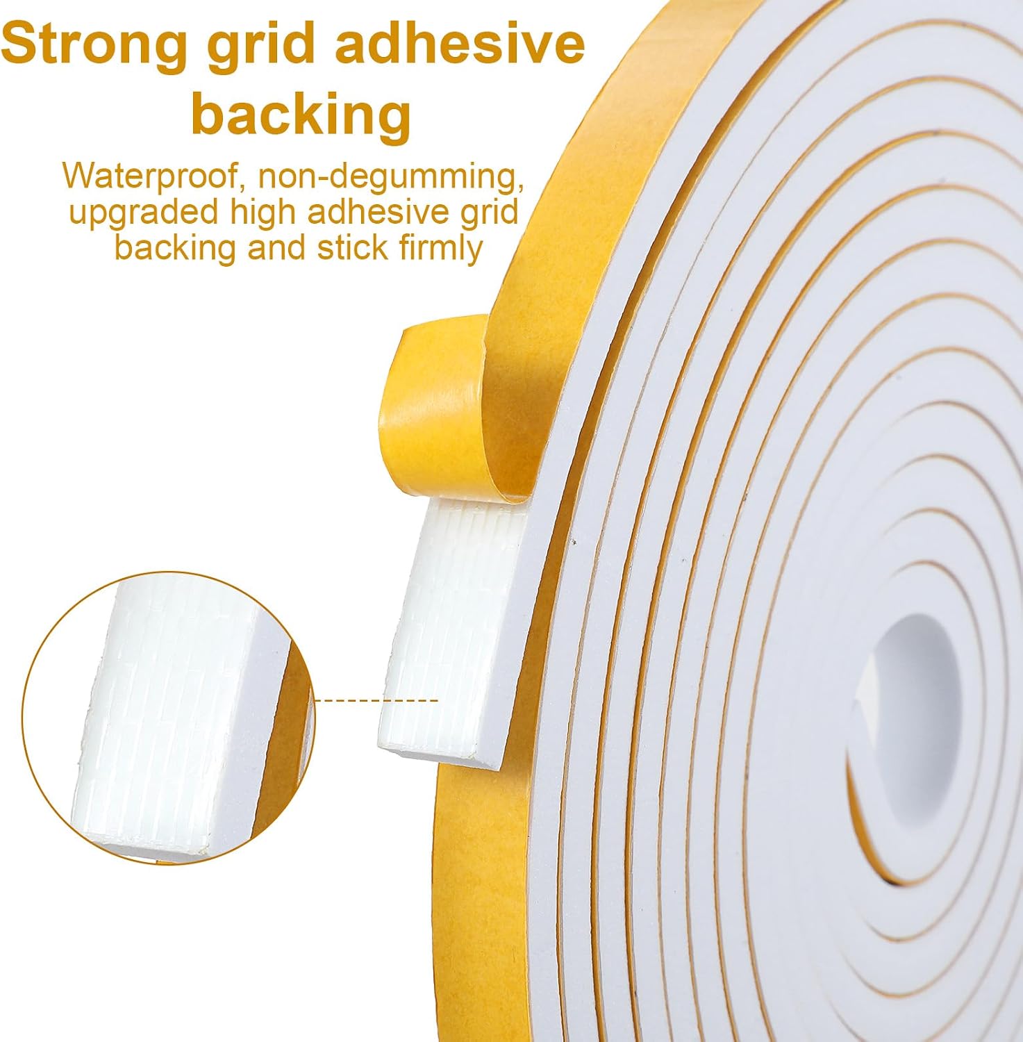 Foam Strips with Adhesive High Density Weather Stripping Seal