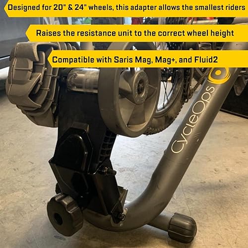 Vista 23 de Saris Mag and Mag Plus Indoor Bike Trainer, Magnetic Resistance, Compatible with Zwift App