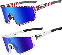 Vista 25 de MVPTGRS Gafas de sol de béisbol juveniles para niños y niñas de 8 a 14 años TR90 con marco para niños, gafas de sol deportivas para sóftbol