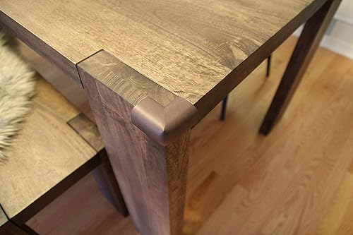 Miniatura 6 de MakBea Protectores de esquina, paquete de 8, protectores de esquina de mesa para seguridad del bebé, protectores de esquinas súper suaves a prueba