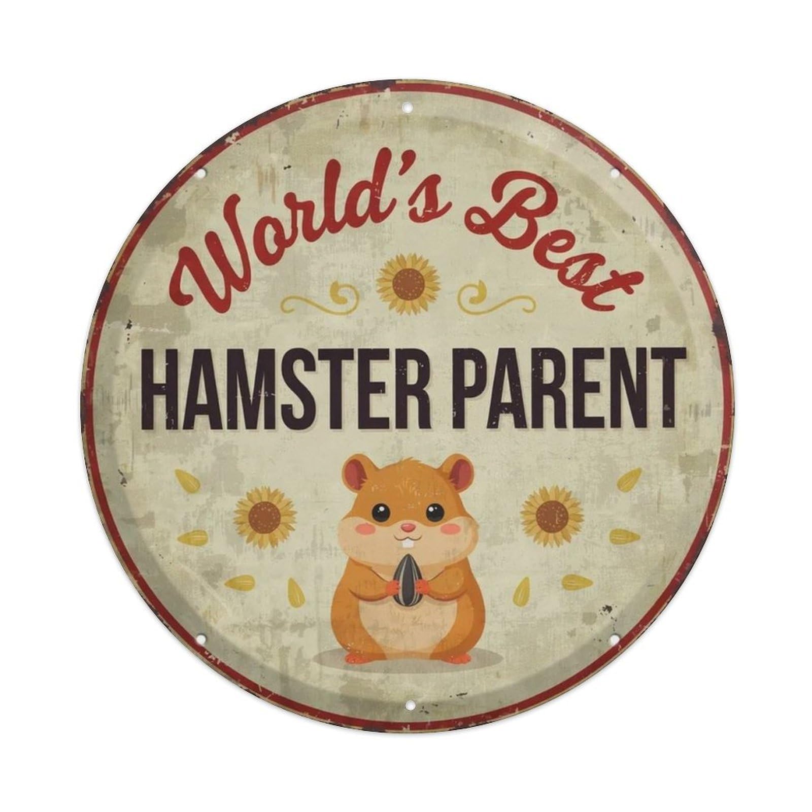 Chinchilla Mom Metal Tin Sign Plaque