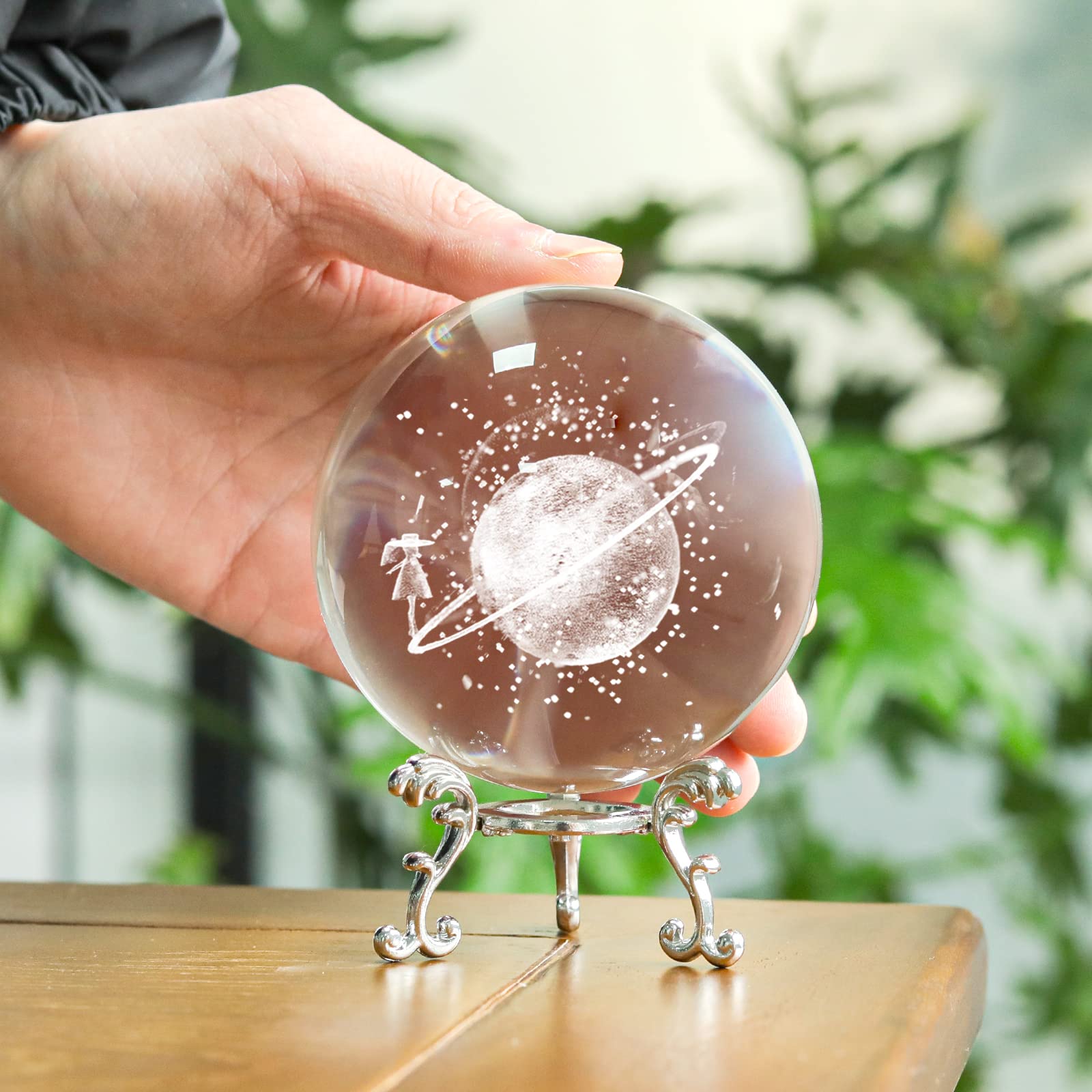 Amazon.co.jp: LONGWIN 3Dレーザー軌道惑星クリスタルボールペーパー