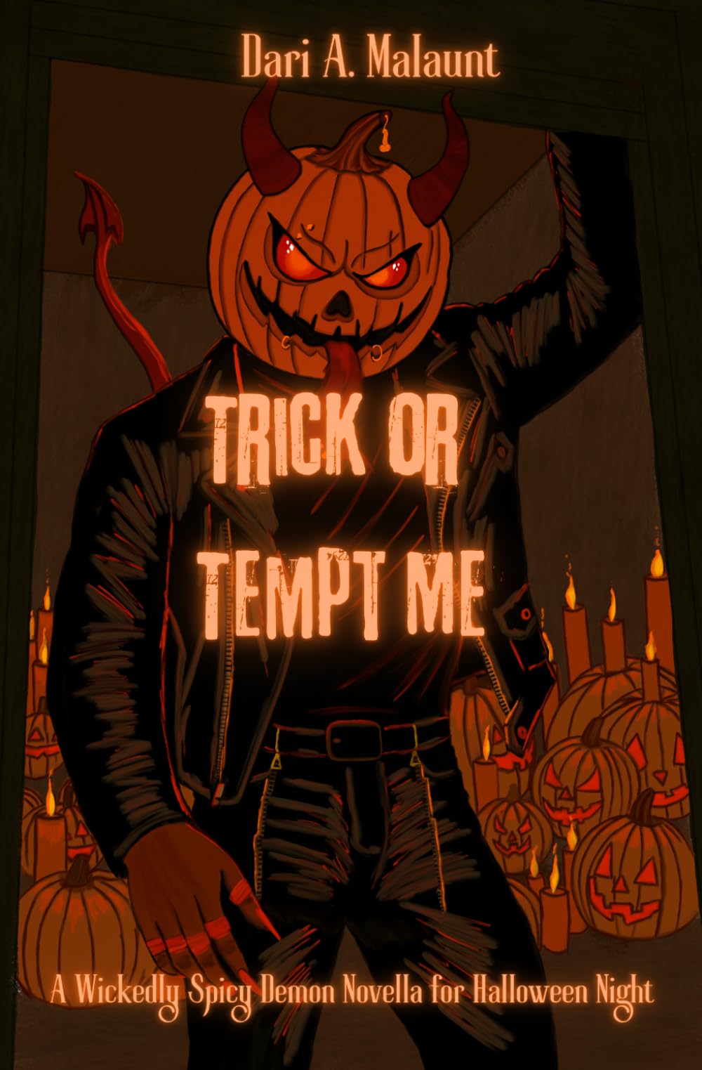 Trick or Tempt Me: A Spicy Demon Halloween Novella (Worshipped by Darkness)