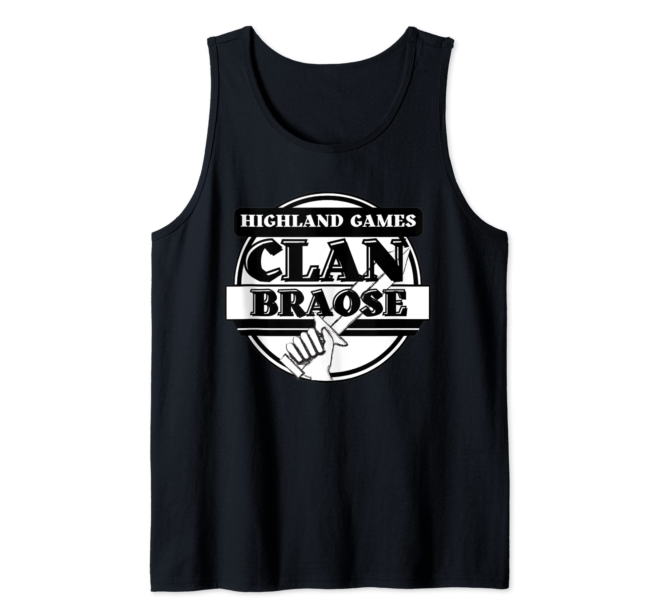 Braose Highland Games Scottish Clan Tank Top