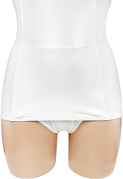 Amazon.co.jp: 3L スーパーウェット スクール水着 ホワイト wbb