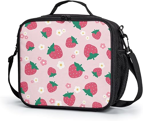 Miniatura 17 de Lonchera con diseño de mariposa azul para niñas y niños, bolsa de almuerzo aislada, con diseño de mariposas, reutilizable, hielera, bolsa térmica