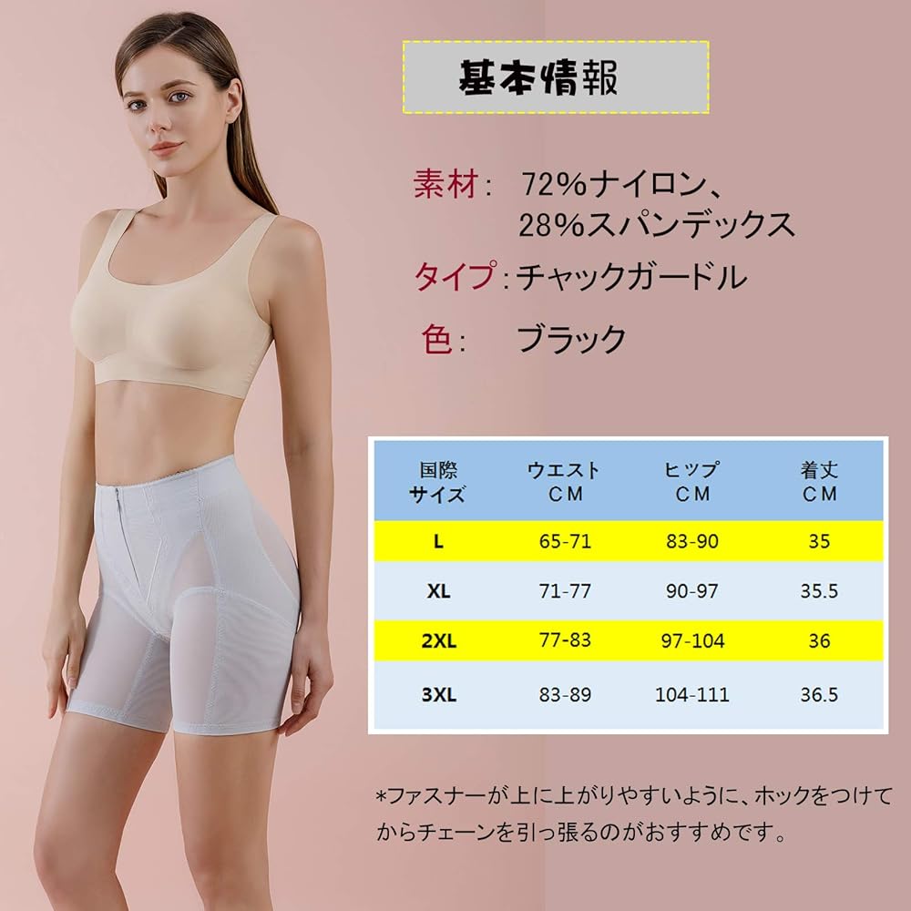 【ブチ子と源☺︎週末大幅値下げ中❣️専用】 補正下着　ロングガードル　2点セット 楽天市場】補正下着 ガードル ホック付き ロングガードル 股あき