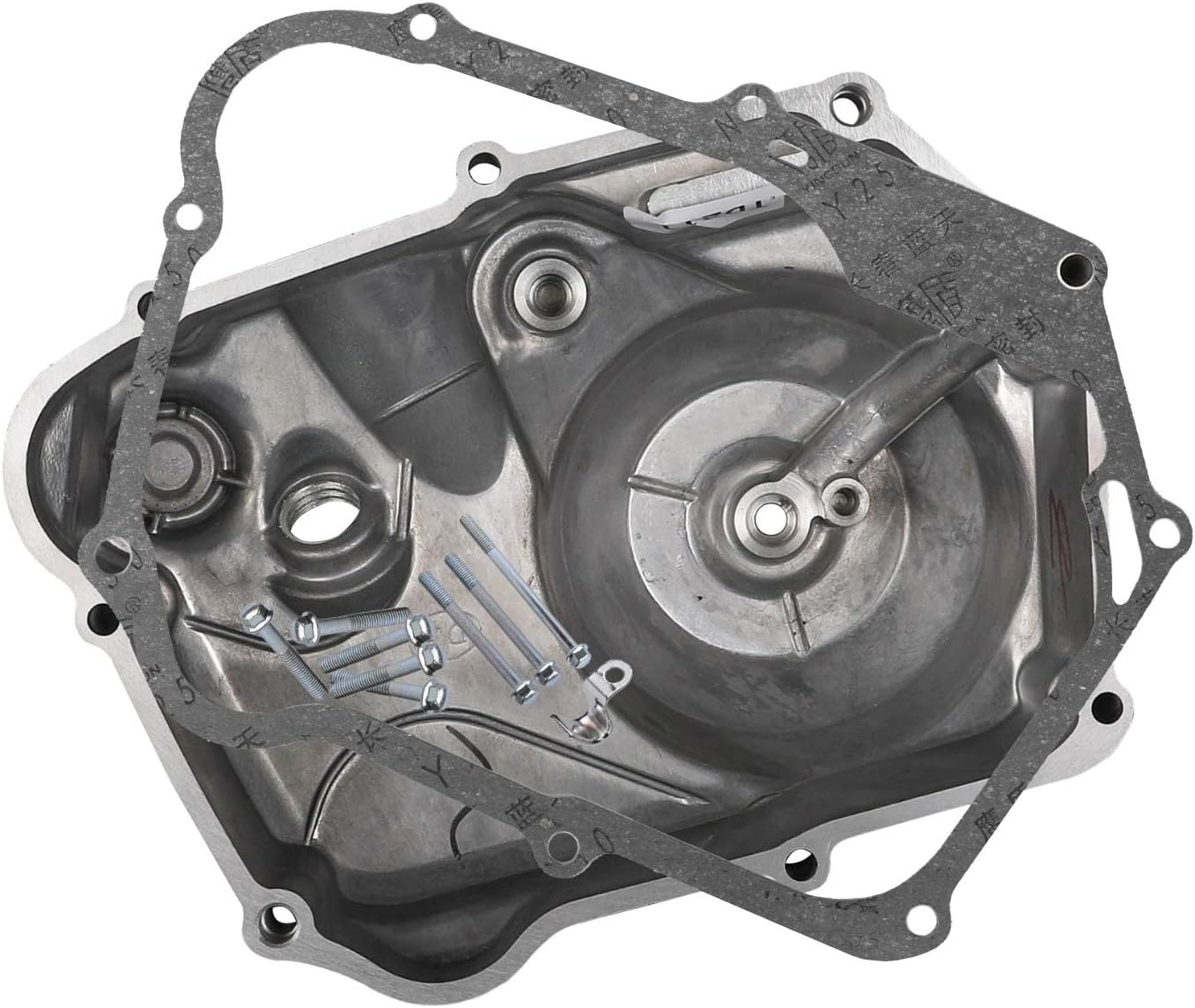 Right Side Engine Motor Case Casing Cover for 50cc 70cc 90cc 110cc 125cc Dirt Bikes ATV Go Kart Pit Bike Quad 4 Wheeler Dune Buggy Taotao Coolster