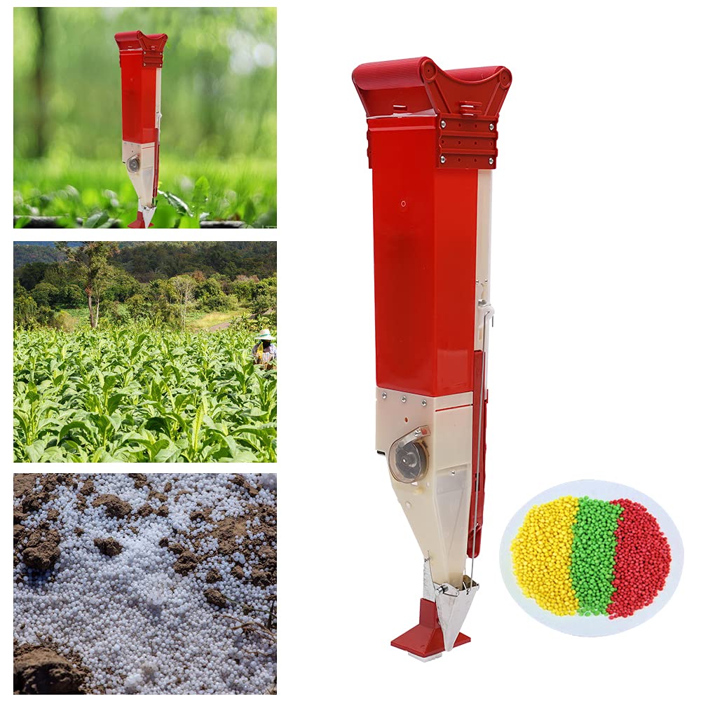 Seminatrice manuale per semina, altezza 2-4 cm, distributore di semi da giardino, piantatrice MTI, cinghia portatile, seminatrice per verdure, seminatrice per giardino, seminatrice a mano