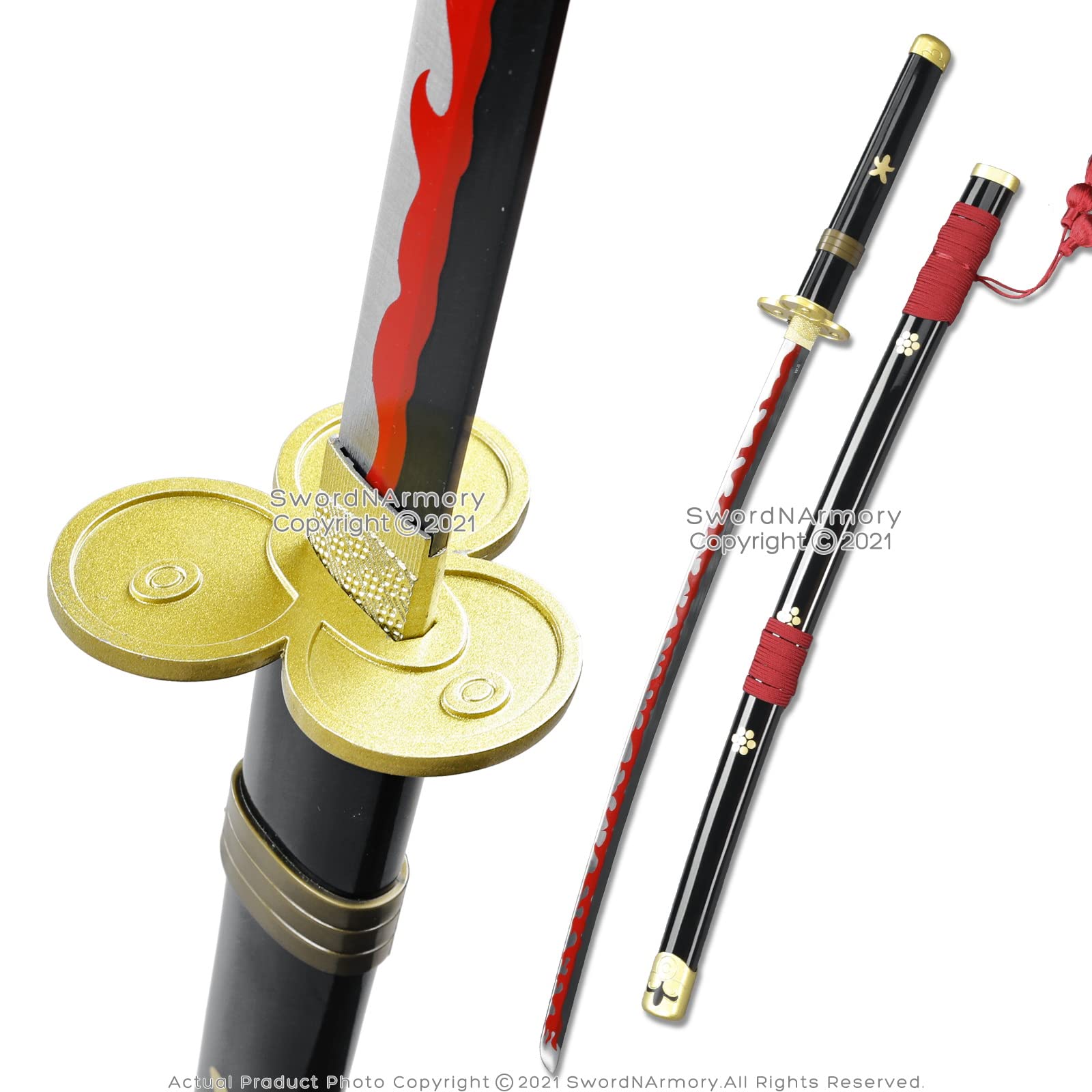 Amazon.com: Munetoshi 40” Enma Zoro Roronoa One Pirate Piece Steel
