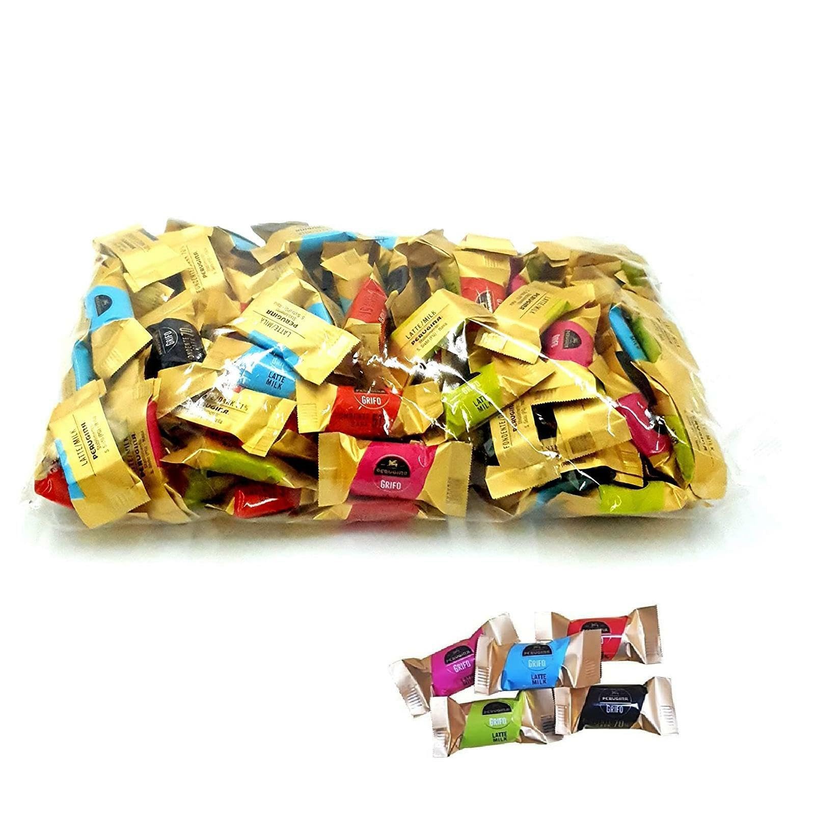 Cioccolatini Grifo Perugina, Cioccolatini Al Latte E Fondente Assortiti 1KG SENZA GLUTINE