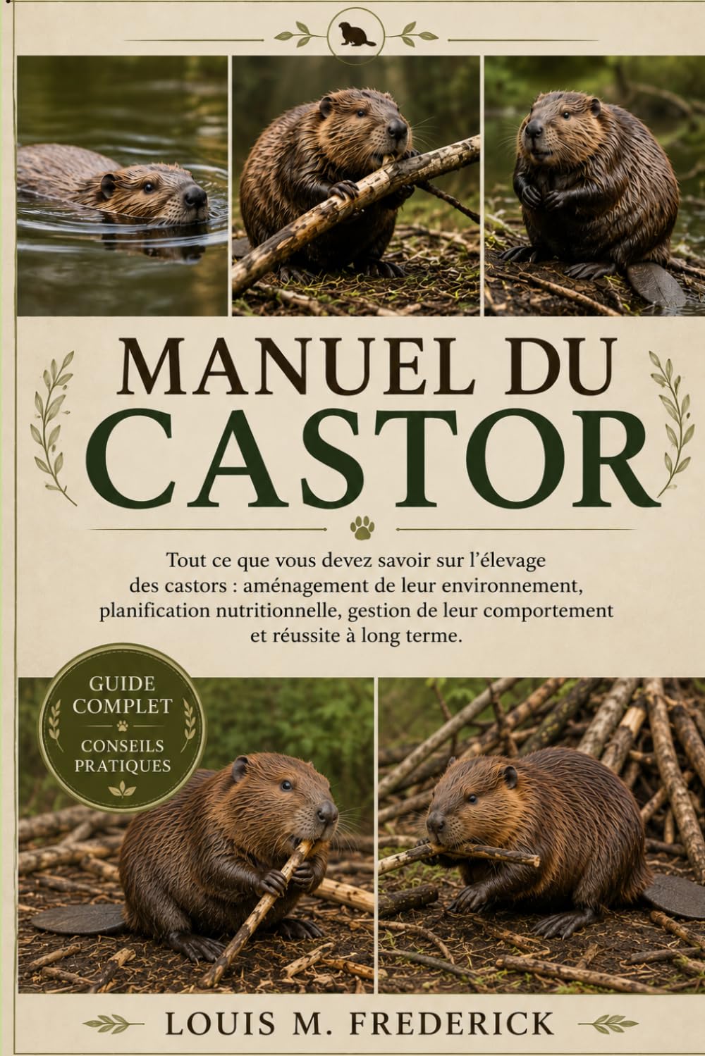 MANUEL DU CASTOR: Tout ce que vous devez savoir sur l'élevage des castors : aménagement de leur environnement, planification nutritionnelle, gestion de leur comportement et réussite à long terme.