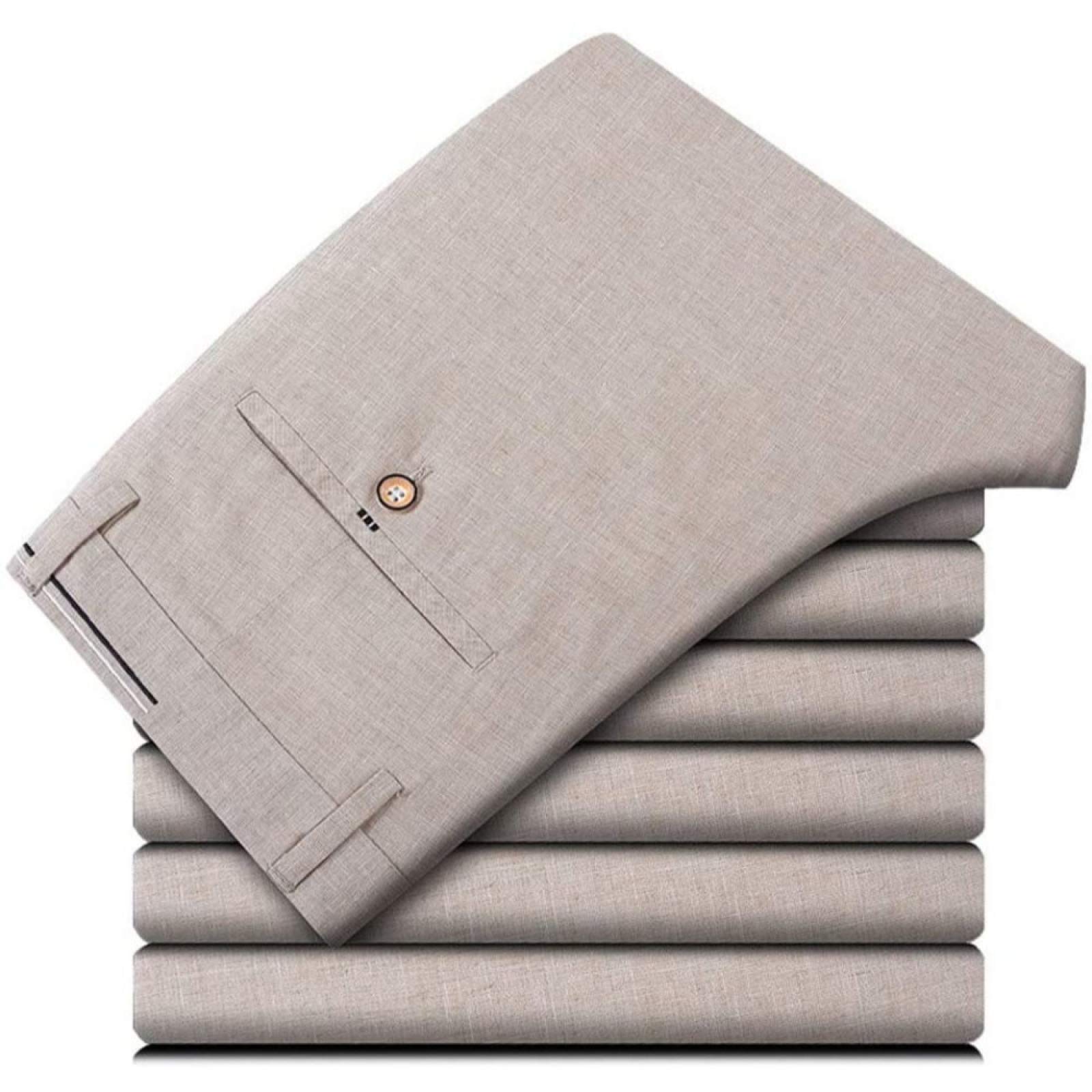 Trousers Casual Ice Silk Dress Pants 