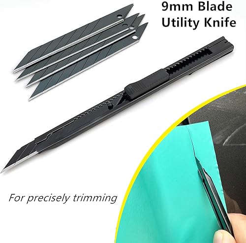 Miniatura 5 de CARTINTS Herramientas de instalación de automóvil para envoltura de vinilo, kit de aplicación de película de ventana de tinte de vehículo incluye