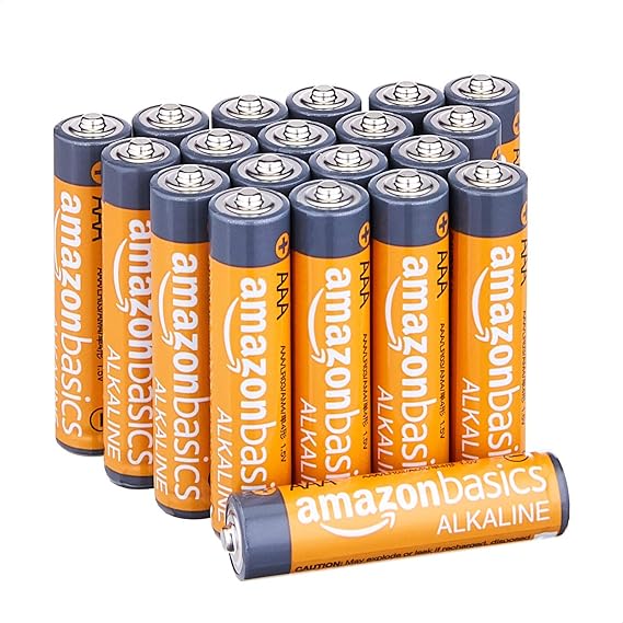 Amazon Basics 20Pack AAA Alkaline Batteries, 1.5 Volt