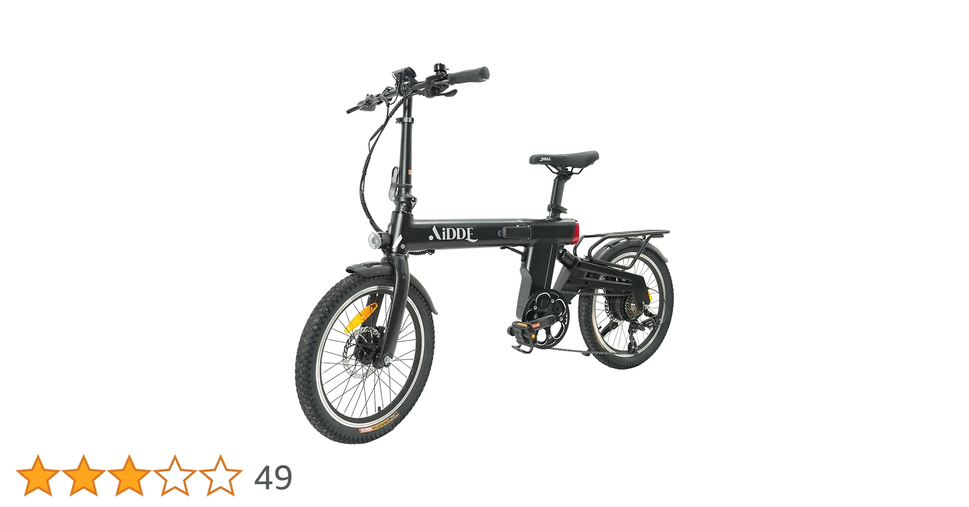 Amazon | AiDDE 電動自転車 折りたたみ式 20インチ 最大走行距離
