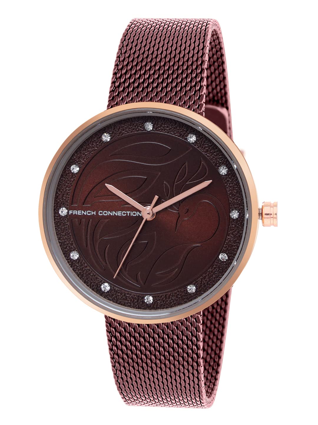 French Connection Analog Brown Dial Womens Watch-FCN00038F (B0B2K3HS27) Amazon Price History, Amazon Price Tracker
