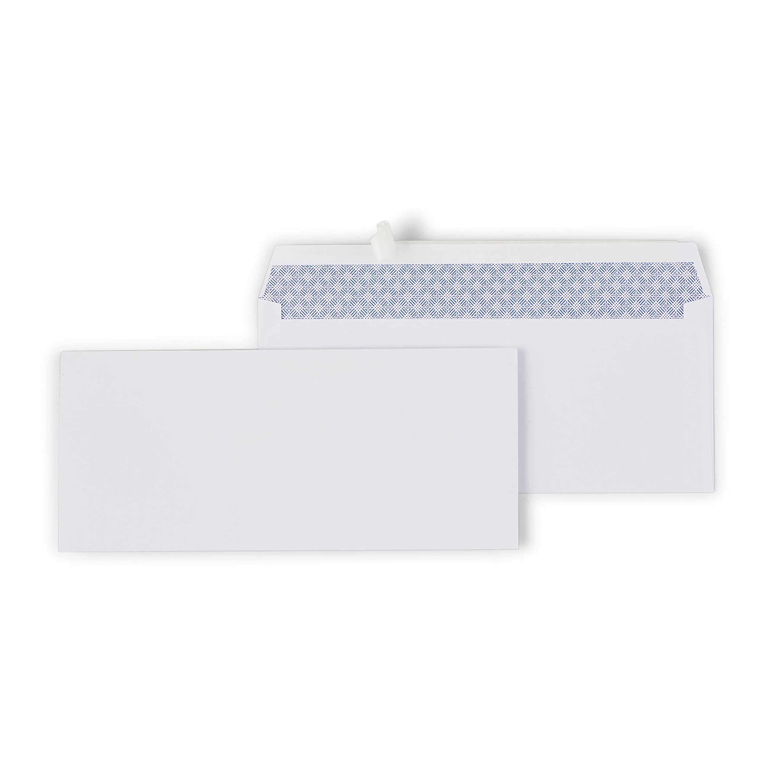 Staples Easyclose Security Tinted #10 Business Envelopes, 4 1/8-Inch X 9 1/2-Inch, White, 1000/Carton (St50312-Ccvs)