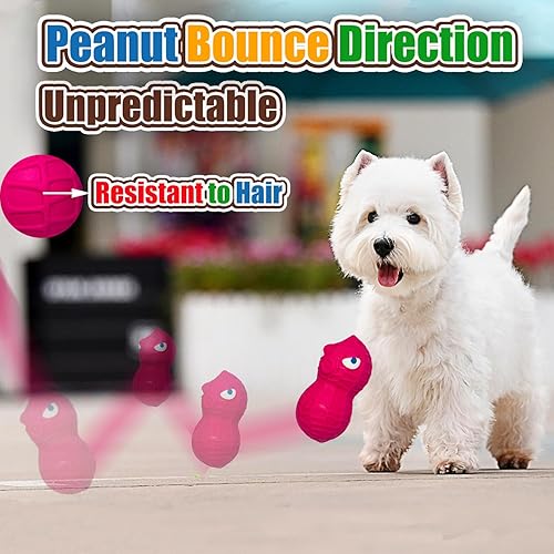 Miniatura 5 de Juguetes chirriantes para perros pequeños, bolas chirriantes de látex natural para cachorros y perros pequeños Suave, seguro e interactivo,