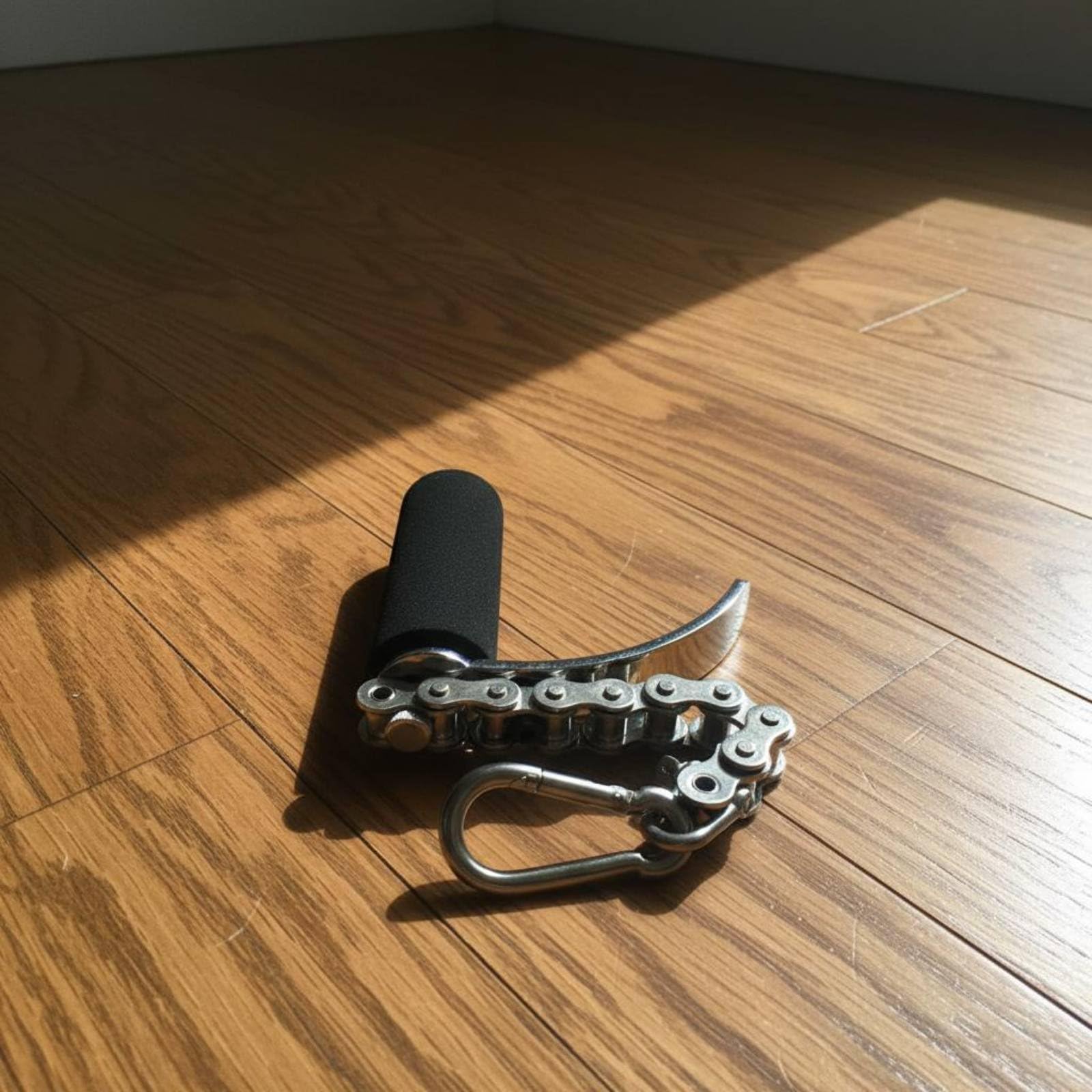 rockible Ejercitador de Muñeca Entrenador de Antebrazo Rodillo de Muñeca Dispositivo de Agarre Construcción Compacta de Metal para Trabajo de Fuerza Adecuado