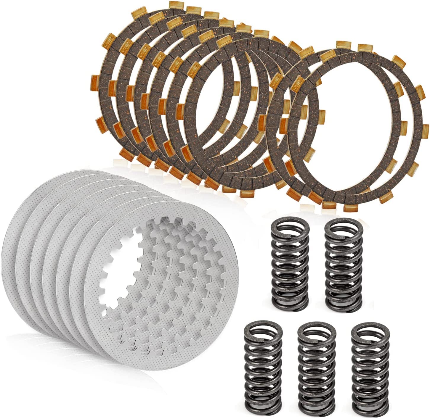 Kit de placas de fricción de embrague y junta y muelles para Yamaha Raptor 660 660R 2001-2005